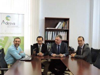 Francisco José Romero visita Adesva, que apuesta por la competitividad empresarial, materializada en el desarrollo de servicios empresariales y trabajos de I+D+i