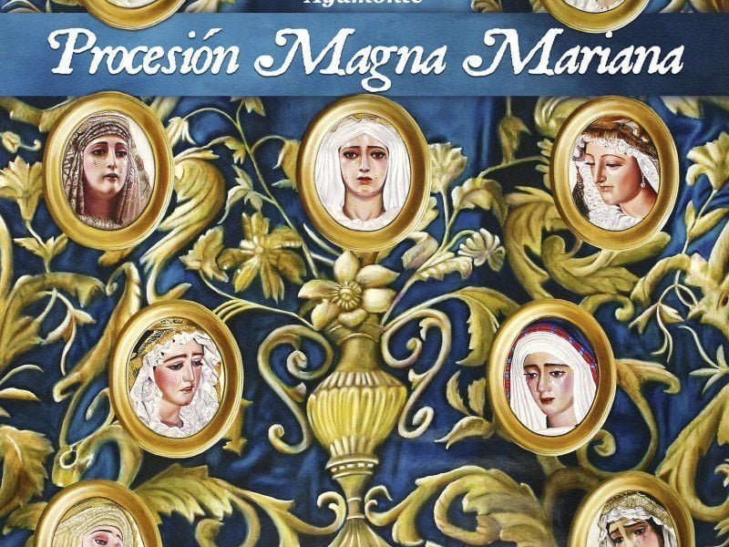 Cartel anunciador de la Procesión