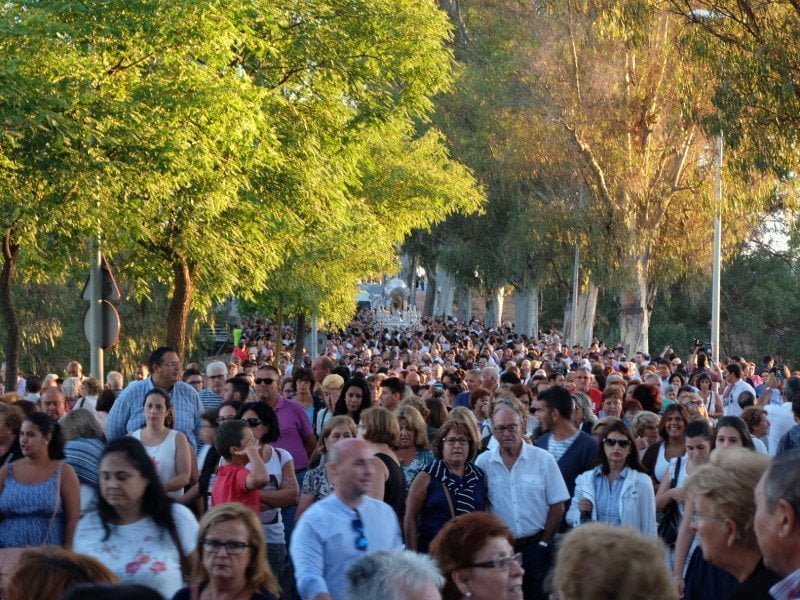 bajada de la virgen de la cinta