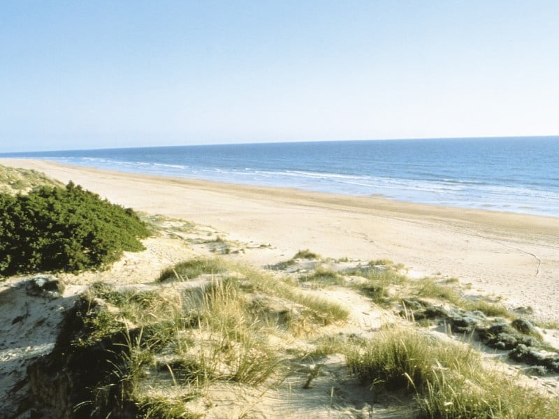 La playa de Isla Canela, en Ayamonte, uno de los destinos turísticos preferidos