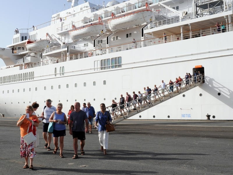 A bordo del buque, con bandera de Malta, han llegado 1.292 pasajeros