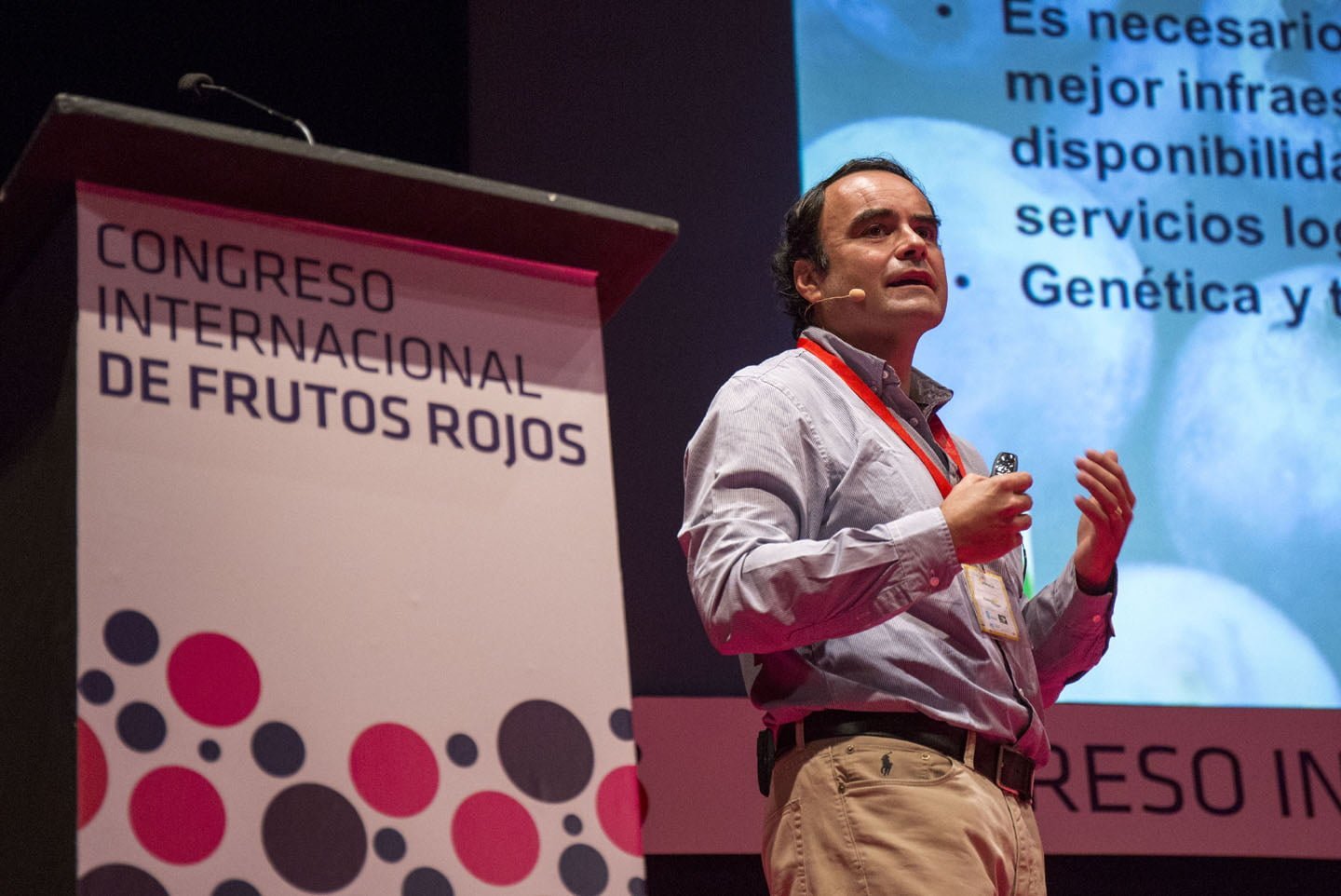 Rodrigo Manzo, Jefe de la Unidad de Negocios Arándanos de la empresa de Perú Camposol 
