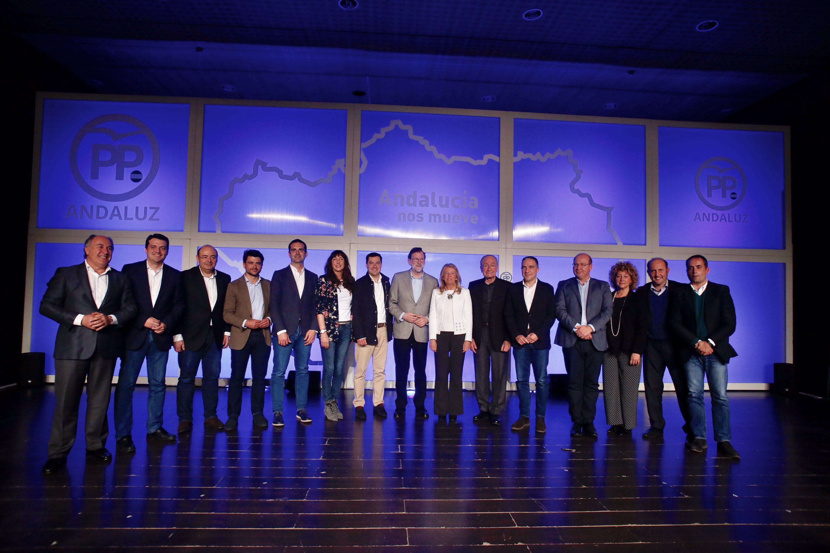 Presentación en Marbella de los candidatos del PP a las alcaldías andaluzas